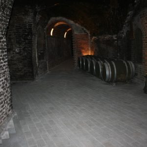bodega subterranea en bodegas Mocen en Rueda