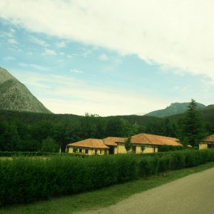 Complejo rural en la Sierra del Brezo en la montaña Palentina
