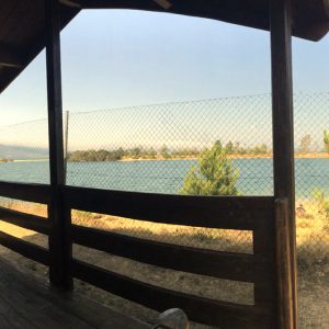 Bungalow en el Camping Playa de Arija en el Embalse del Ebro