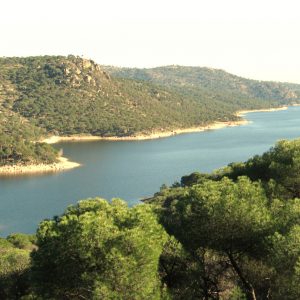 Pantano de San Juan en Madrid