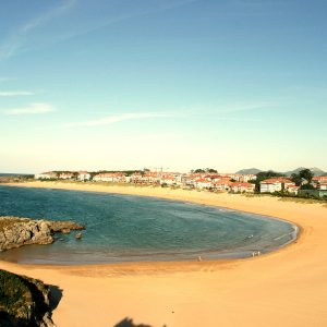 Playa de Ris en Noja en Cantabria 