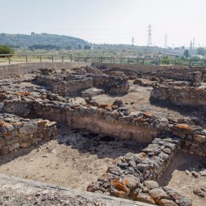 Yacimiento Arqueológico Castillo de Doña Blanca en el Puerto de Santa María en Cadiz 