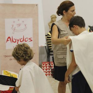 Talleres con niños en Cadiz con la Empresa Abydos Cultura
