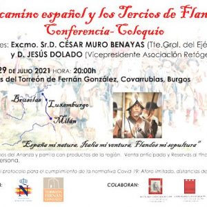 Conferencia de los tercios de Flandes en el Torreon Fernan Gonzalez en Covarrubias