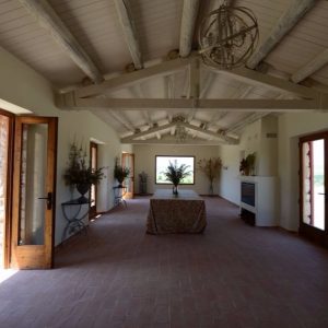 Salón de eventos a la Finca el Cercado en la provincia de Palencia en Castilla y Leon