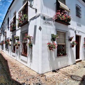 Calle Jazmines en Priego de Córdoba en Córdoba