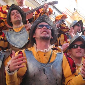 carnavales de cádiz en Andalucía