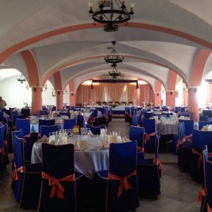 Zona de eventos en el Hotel Fuente del Pino en Olvera