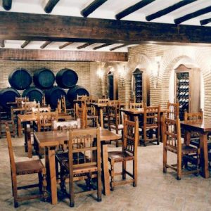 Bodega en el Hotel Don Gonzalo en Montilla