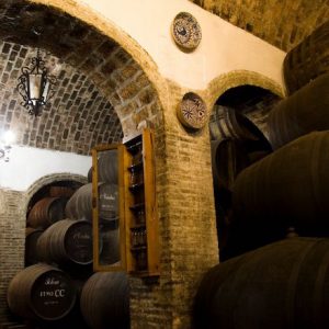 Detalle de la Bodega Cruz Conde en Montilla