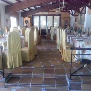 Salón para celebraciones en el Hotel Don Gonzalo en Montilla