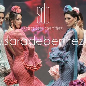 Vestidos de flamenca con Sara de Benítez en Palma del Río en la provincia de Córdoba