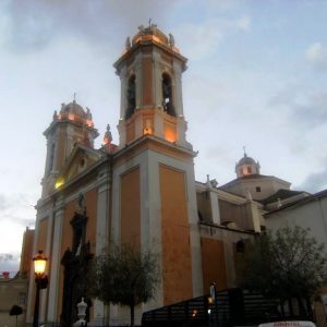 Fachada de la Catedral Nuestra Señora de la Asunción en Ceuta