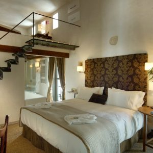 Habitación superior en el Hotel V Vejer en Vejer de la Frontera en Cádiz