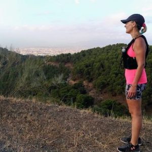 Turista con Málaga tour running en Málaga