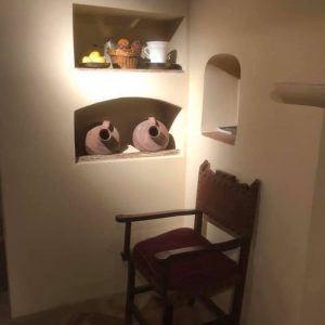 Sala en la Casa museo de Francisco Zurbarán en Fuente de Cantos en la provincia de Badajoz