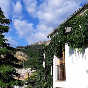 Vista el restaurante el Trillo en el hotel Villa de Cazorla en la provincia de Jaén