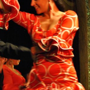 Artista de flamenco en Sevilla