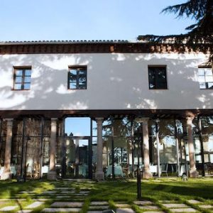 Fachada del Palacio Sofraga en Ávila en Castilla y León