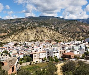 Vista de Almocita en Andalucía