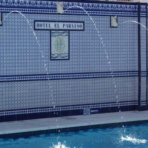 Piscina del hotel Paraíso Playa en la provincia de Huelva
