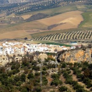 Vista de Alhama de Granada en la provincia de Granada