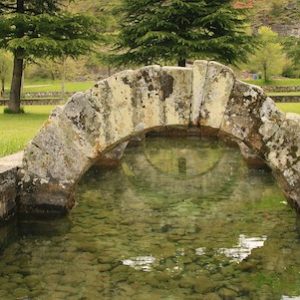 Imagen de la Reana en Velilla de Río Carrión en la Montaña Palentina en la provincia de Palencia