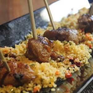Menú en un restaurante en Madrid