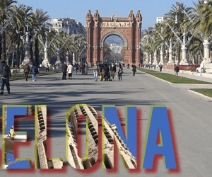 Imagen de las calles de Barcelona en Cataluña