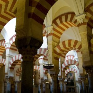 Vista de la mezquita de Córdoba en Andalucía