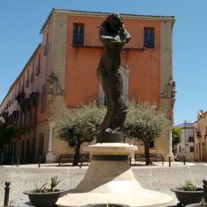 Entrada al museo de Lola Flores en Jerez de la Frontera en Cádiz
