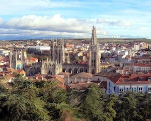 Vista de la ciudad de Burgos