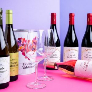 Botellas de Bodegas Valdemar en la Rioja