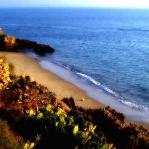 Vista de la playa de Santa Catalina en El Puerto de Santa María