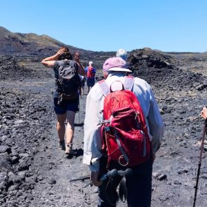 Excursión con la monitora de guía en Lanzarote en Canarias