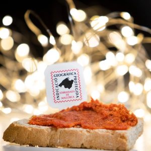 Tapa de sobrasada en Mallorca