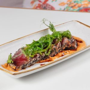 Compromiso con los productos locales en Mallorca Plato del restaurante Salicornia en Mallorca