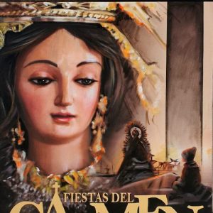 Cartel de las fiestas del Carmen en Isla Cristina en Huelva