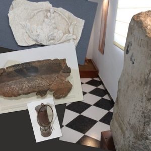 Piezas del museo arqueológico de Belmez en la provincia de Córdoba