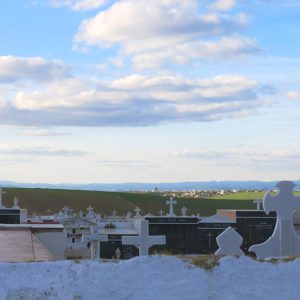 Imagen del cementerio de La Carlota en la provincia de Córdoba