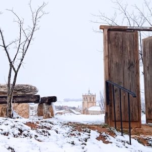 ista de Sotillo de la Ribera en Diciembre en la Ribera del Duero Burgalesa