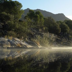 Vista del Parque Natural Sierra de Cardeña y Montoro en la provincia de Córdoba