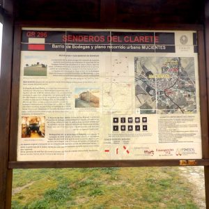 Panel explicatvo en Mucientes