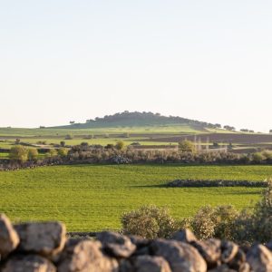Paisaje de Fuente Obejuna en la provincia de Córdoba