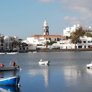 Vista de Arrecife en Lanzarote 