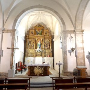 iglesia del Castillo en Valbuena de Duero 
