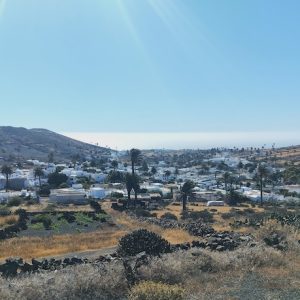 Haria en Lanzarote en Junio