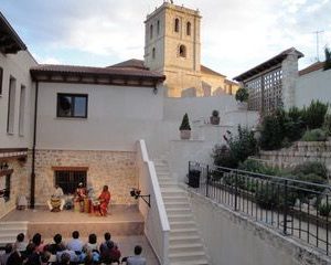 patios tradicionales para eventos en la provincia de Valladolid 2025 Patio jardin del Aula Museo Paco Díez