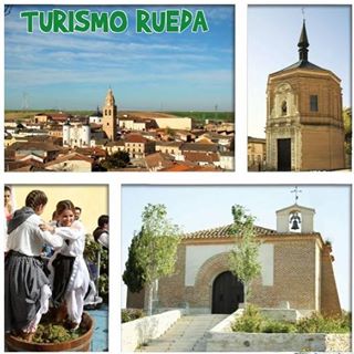 Fachada de la iglesia de Nuestra Señora en Rueda