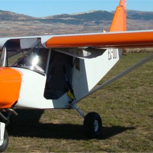 Vuelo en ultraligero en Herrera de Pisuerga